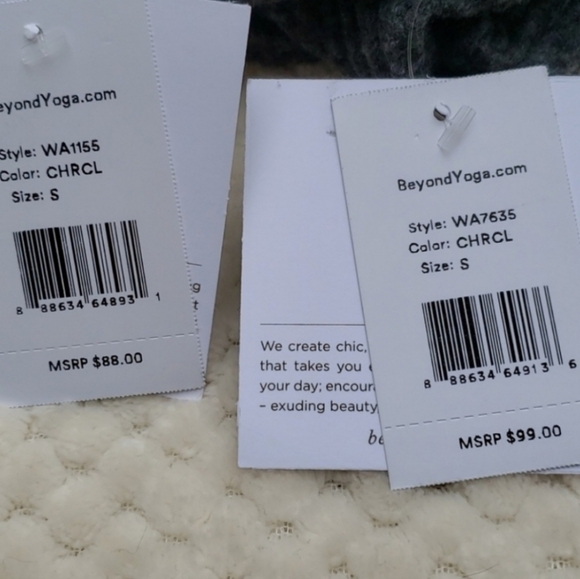 Nwt Beyond Yoga Waffleknit Joggers & Hoodie Set - Picture 11 of 11